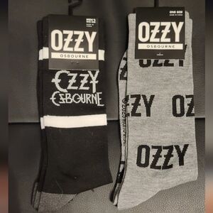 Ozzy Osbourne Socks – 2 Pair Set Brand new with tags